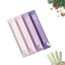 4PCS Double Sided Tape Pens Gradient Colour Adhesive Dot Tape Roller Craft