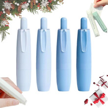 4PCS Double Sided Tape Pens Glue Tape Pen Gradient Colour Tape Roller Craft