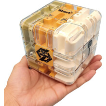 Laberinto grande en 3D, rompecabezas, cubo, laberinto, juguete para el cerebro, laberinto 3D, cubo mágico, bola, rompecabezas de entrenamiento cereb