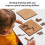 Fractal Tray Puzzles - Hard Difficult Wooden Jigsaw Unique Irregular Creative Labyrinth Reverse 5