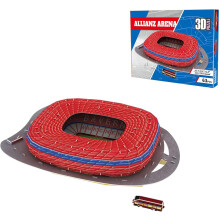VM i fodbold, Eurofodboldstadion, 3D-puslespil, papir, gør-det-selv-samlemodel, fodboldfans, gave, Bayern