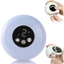 Elektrischer 2-in-1-Nagelschneider mit Polierfunktion, tragbar, lila (2026) – ideal für Senioren
