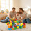 Conjunto de Trem Elétrico Cube Track 3D DIY Infinity Track Antigravity Flexível 2