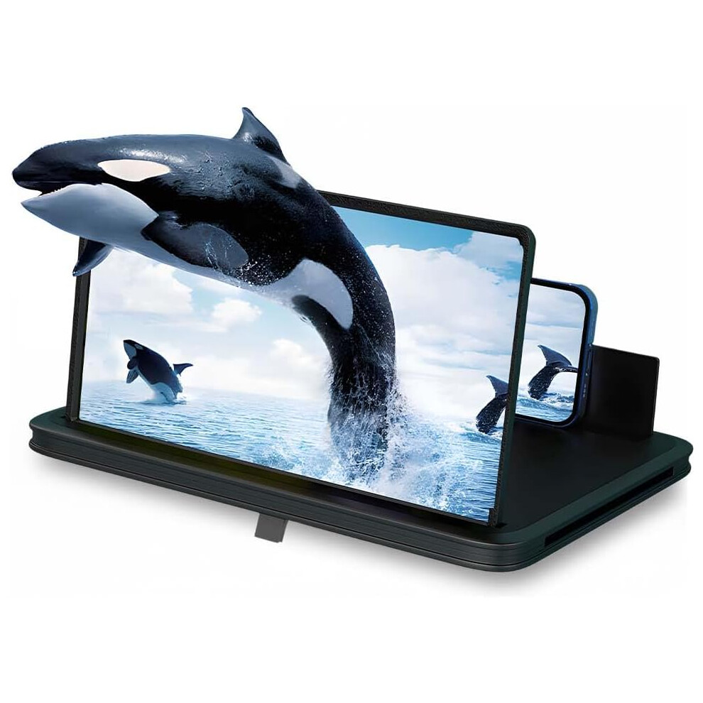 Oimg Big Screen Phone Magnifier Upgraded Portable Screen Magnifier Foldable Hd