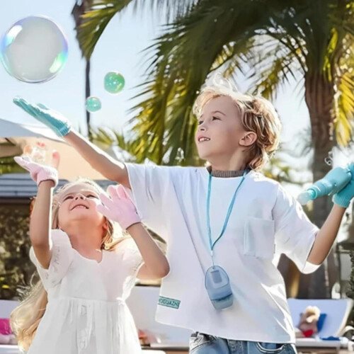 Vedecké experimenty s výrobcom bublín Puff Bubble Maker 2
