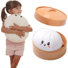 Γιγαντιαίο ζυμαρικό Squishy Jumbo Dumpling Squishy Παιχνίδι Ατμομάγειρας Μεγάλο Stress