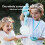 Colorful Smoke Bubble Machine Elastic Fog Wand Adjustable Size Interactive 2
