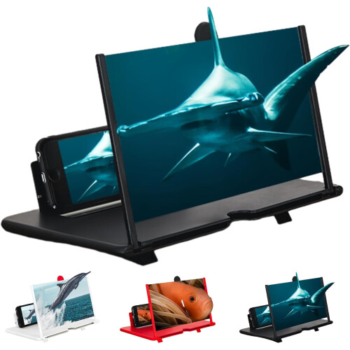 Screen Magnifier for Cell Phone 10/12/14/16/18/20" Mobile Foldable Pull Out