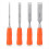 4 Piece Wood Chisel Sets Woodworking Tools Set, Chisels for with Steel 2