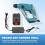 Brushless Hammer Drill, SDS-Plus Cordless Drill for Concrete Masonry,S 5