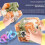 Large 3D Labyrinth Puzzle Cube 3D Maze Magic Cube Ball Spatial Awareness Brain Training High-Difficulty Brain Teaser Gift Colorful 2