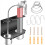 Wall Mount Grease- Storage Rack/Organizer,Hand Holder Rack for Worksho 5