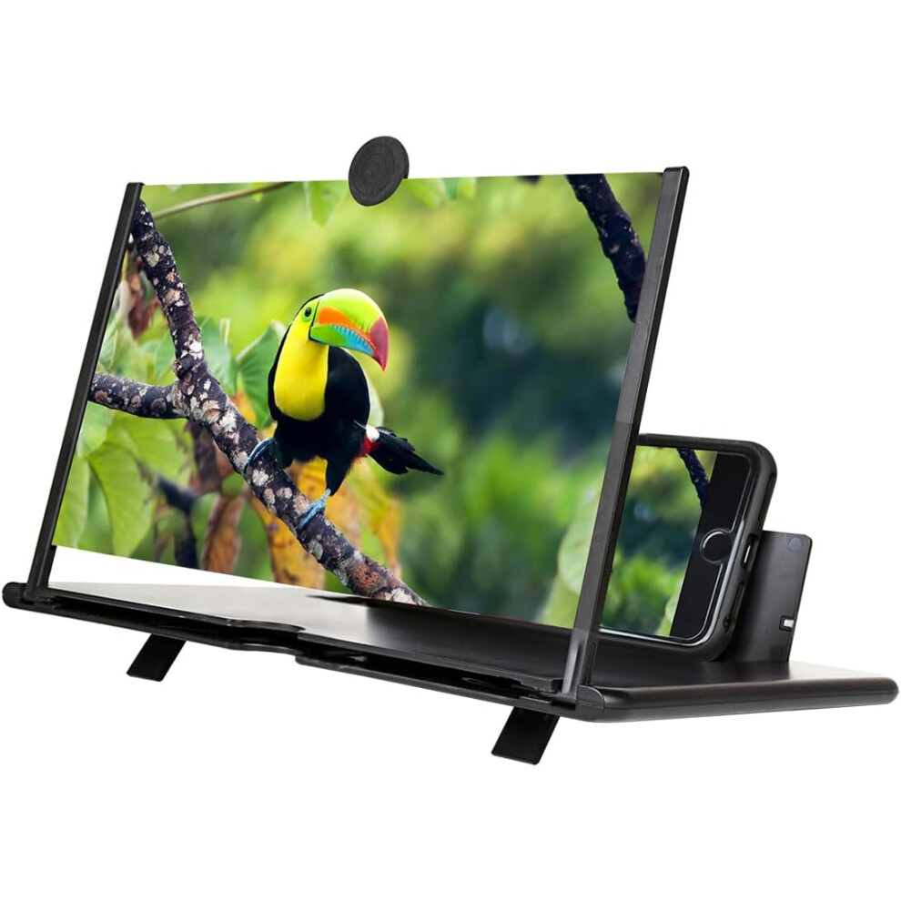 12" Screen Magnifier For Cell Phone New 3D Hd Mobile Phone Magnifier Projector 3233223013022
