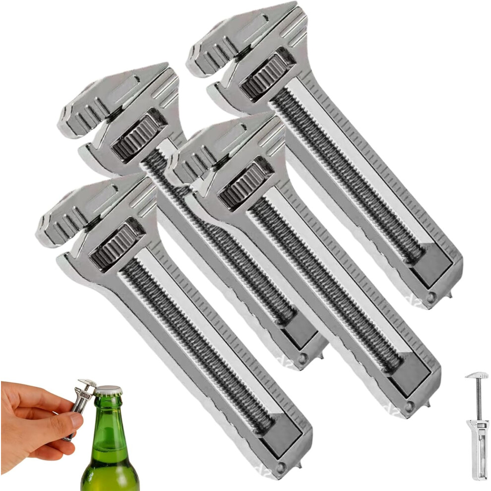 Compact Titanium Multitool Edc With Small Adjustable Spanner Wrench 3233223019253