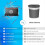 Car Dehumidifier Large Drying Bag Reusable Silicone Moisture Absorber 5