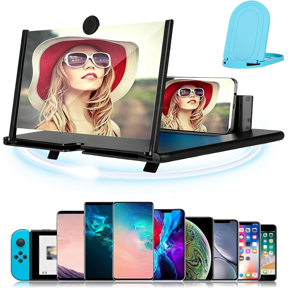 Screen Magnifier New Version Pull-Out Mobilephone Magnifying Stand 3D Hd 3233223013510