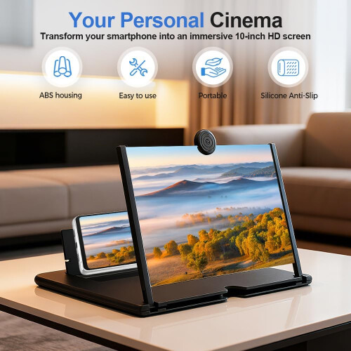 Lupa do telefonu komórkowego Nowy wzmacniacz filmów 3D HD Smart Mobile ...
