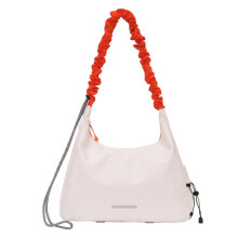 Yoga Bag Simple Women's Crossbody Bag Yoga Fitness Bag for Yoga Travel (White 42x13x37cm)