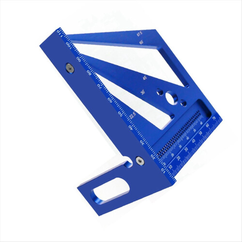 3D Multi-Angle Measuring Ruler, 7x8 Inch Woodworking SpeedSquare Tool 2