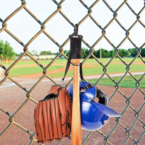 2 Pcs Baseball Bat Buckle Hook Buckle Softball Buckle 2
