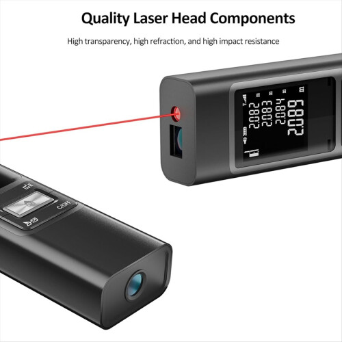 Distance Meter Handheld Finder 2mm High Digital Mini Measuring Indoor 2