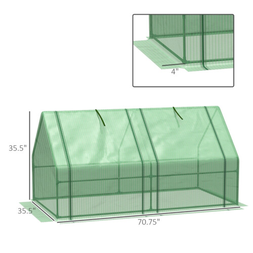 Mini Walk-in Greenhouse 1