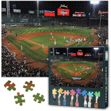 1000 brikkers baseballstadion Fenway Park Boston-puslespil - Umuligt, svært, udfordrende familiepuslespil