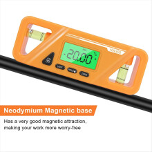 2pcs Digital Protractor Inclinometer Level Measuring 90 Degree