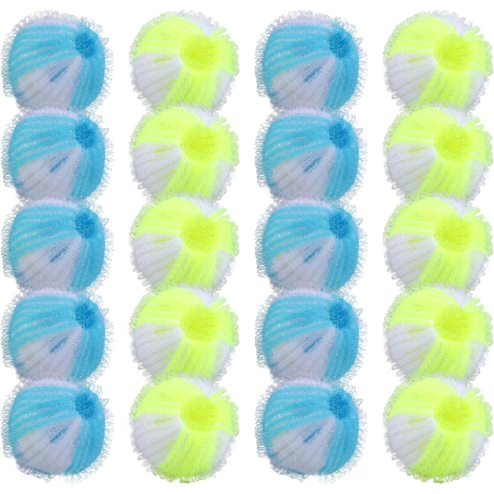 20 Szt. Kulek Do Usuwania SierśCi ZwierząT Domowych Do Prania, łApaczy SierśCi Do Pralki, łApaczy KłAczkóW Do Suszarki-image