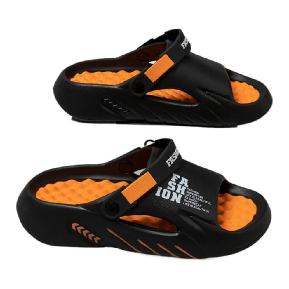 Oimg Japanese Foot Massage Acupressure Slippers - Reflexology Pressure Point Mat Slides For Relief