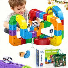 Cube Track Fusion Toy Gravity-Defying 3D Infinity Track STEM Learning
