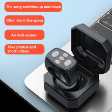 Ring Mobile Phone Bluetooth Remote Control Mini Charging Case Camera S