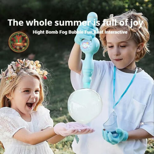 Σετ δώρου 2026 Magic Bubble Wand, ελαστικά ραβδιά ομίχλης, άπειρες φυσαλίδες καπνού 1