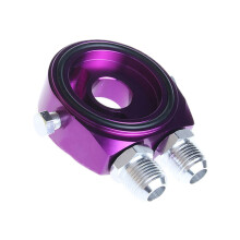 Professional Aluminum Hydraulic Adapters Block High-Purple