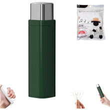 Portable Automatic Floss Dispenser with 100 Picks - Refillable Dental Floss Organizer Case