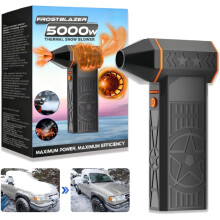 Snow Removal Master Pro 5000W Heißluftgebläse, tragbar für Auto und Einfahrt, Düsenset