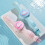 Fog Bubble Machine Rechargeable Automatic Smoke Bubbles Maker with Lights 7