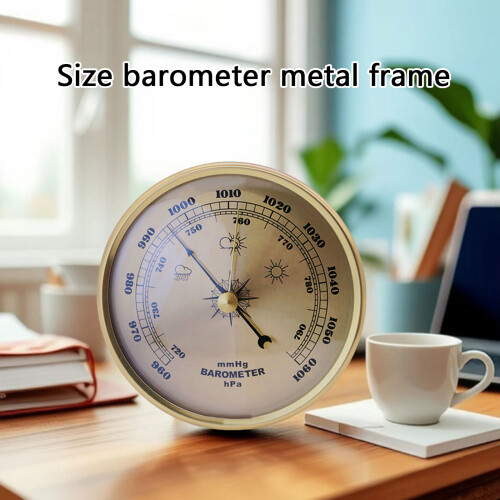 Elegant Barometer Hygrometer Thermometers High-Diameter 130mm 2