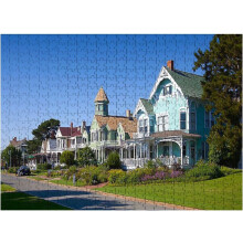 Σπίτια 1000 τεμαχίων Ocean Park Oak Bluffs Marthas Vineyard Massachusetts Jigsaw - Impossible Challenging Game