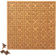 Fraktale Tablett-Puzzles – Verblüffende Holzpuzzles: Unmöglich schwer, einzigartig, unregelmäßig, erfordern umgekehrtes Denken
