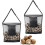 Mushroom foraging bag with adjustable strap, foldable, Green 5