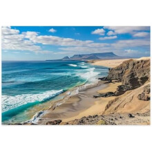500 brikker Drømmekyst Fuerteventura Playa del Viejo Rey Puslespil - Familie Trælegetøj Pædagogiske Spil Hjem