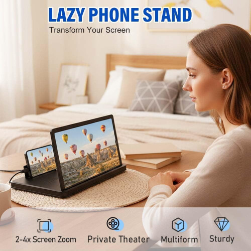 Big Screen Phone Magnifier Upgraded Portable Foldable HD Screen Amplifier 2