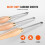 Wood Lathe Chisel Set 3 Pieces Turning Tools Include Square, Round, Di 4