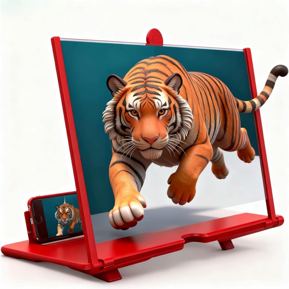 Oimg Screen Magnifier Version New 10-12Inch Hd Mobile Screen Clear Lightweight