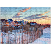 500 brikker Cape May New Jersey puslespil - Familie trælegetøj Pædagogiske spil Boligindretning Rejser