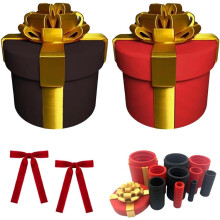 Scatola regalo con viti annidate e fastidiose, scherzo per sorprese in contanti, puzzle riutilizzabile con soldi, scatola multistrato avvitata, diver
