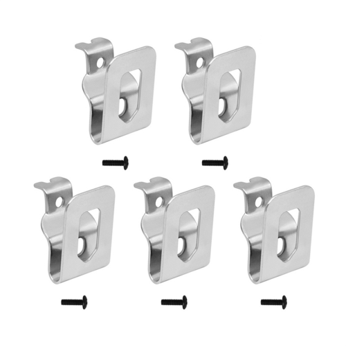 5pcs Resistance Electric Drill Belt Clip Replacement Hooks Tool Holder