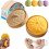 Γιγάντια ζυμαρικά Squishy Jumbo Rainbow Stress Ball Extra Large Μαλακή Αργής Φύσης 1