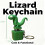 Μπρελόκ Lizard με επαναφορτιζόμενο ήχο, μπρελόκ Lizard με κουμπιά και πολύχρωμα φώτα 2